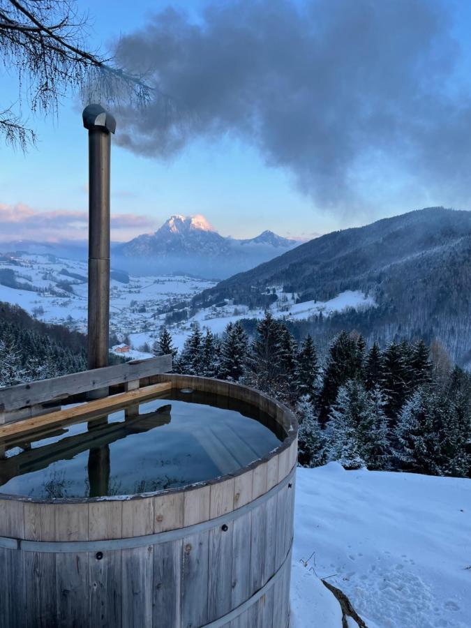Kreitalm - Kraftplatz Im Salzkammergut Neukirchen  Exteriér fotografie